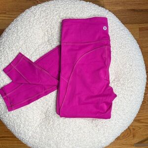 lululemon athletica Fuchsia Leggings track style